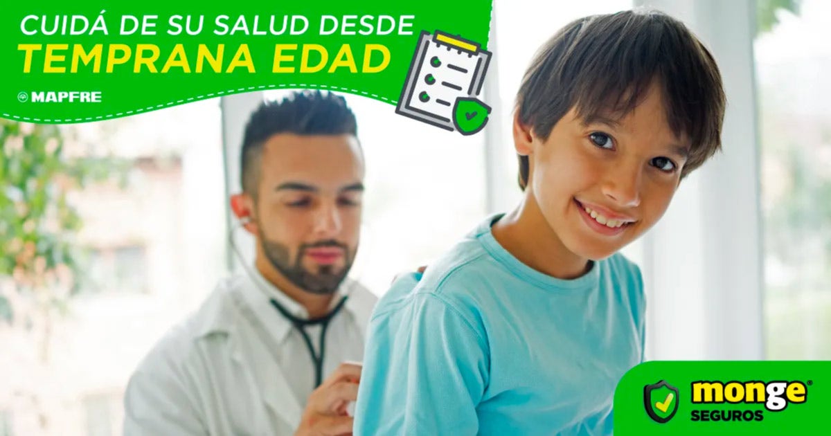 ¡Asegurá la salud de tus hijos!