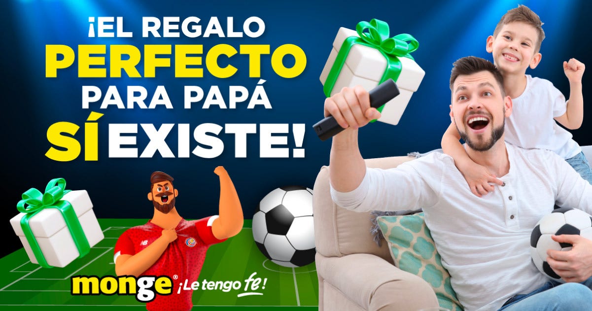 ¡Papá merece ver sus partidos favoritos en primera fila! 