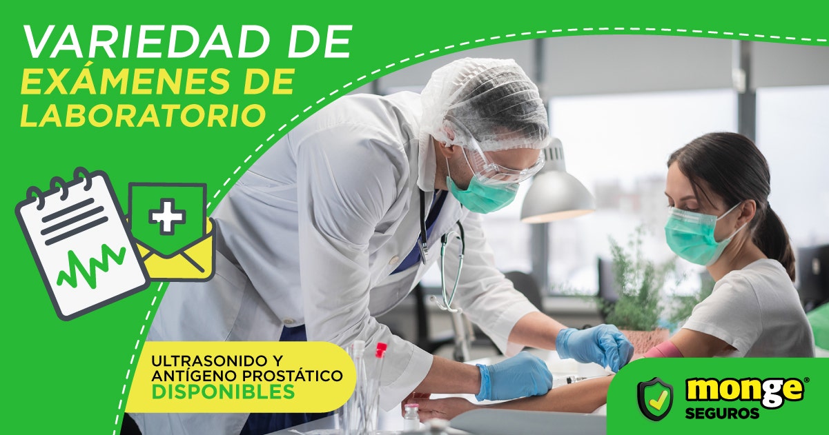 ¡El chequeo médico más completo lo tenés con Monge Seguros!